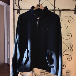 Ralph Lauren L wool men’s navy blue coat